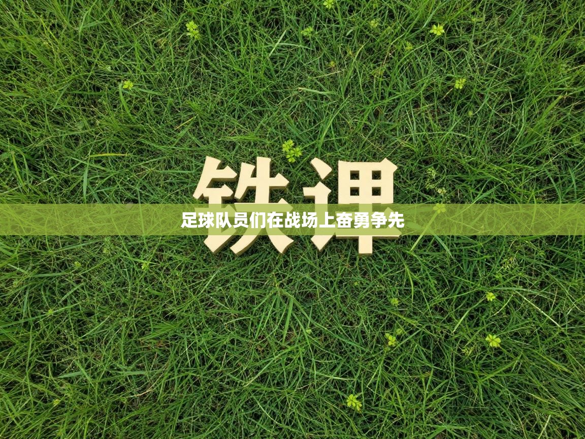 足球队员们在战场上奋勇争先  第1张